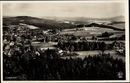 Ak Lückendorf Oybin Oberlausitz, Panorama