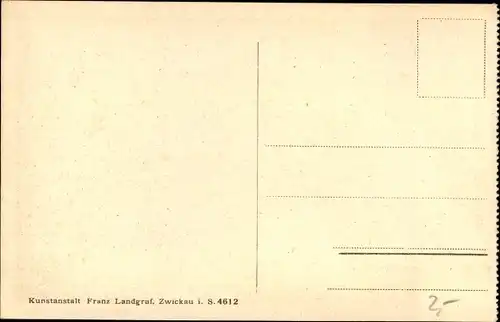 Ak Aue im Erzgebirge Sachsen, Friedrich August Warte