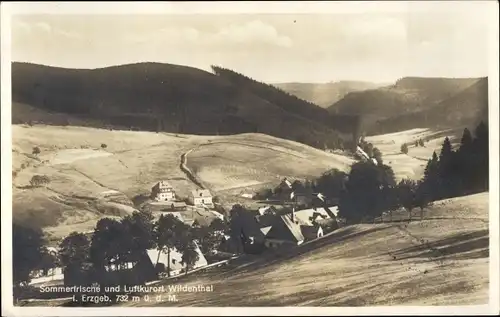 Ak Wildenthal Eibenstock im Erzgebirge Sachsen, Totalansicht