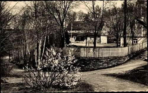 Ak Affalter Lößnitz im Erzgebirge Sachsen, Jugendherberge Clara Zetkin