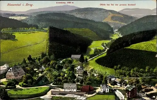 Ak Blauenthal Eibenstock im Erzgebirge, Panorama