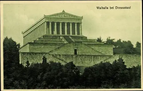 Ak Donaustauf in der Oberpfalz, Walhalla