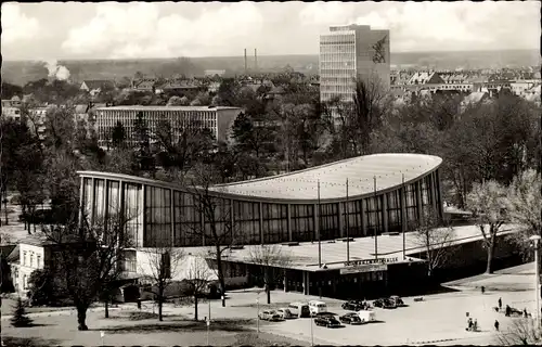 Ak Karlsruhe in Baden, Schwarzwaldhalle