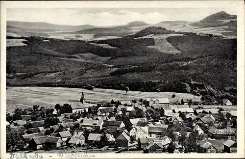 Ak Wildflecken in der Röhn Unterfranken, Truppenübungsplatz, Panorama