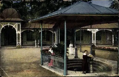 Ak Bad Steben in Oberfranken, Tempelquelle