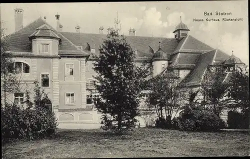 Ak Bad Steben in Oberfranken, Neues Kurhaus