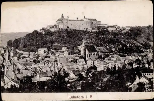 Ak Kulmbach in Oberfranken, Gesamtansicht