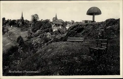 Ak Nordhalben in Oberfranken, Teilansicht