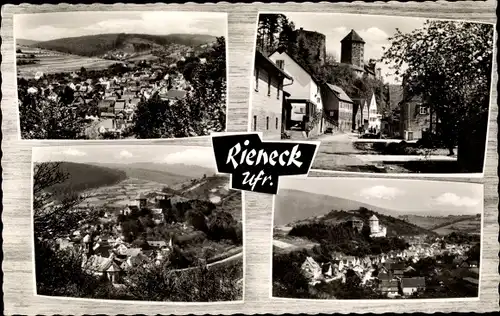Ak Rieneck im Spessart Unterfranken, Teilansichten