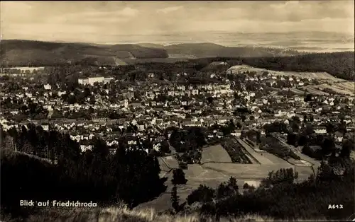 Ak Friedrichroda im Thüringer Wald, Panorama