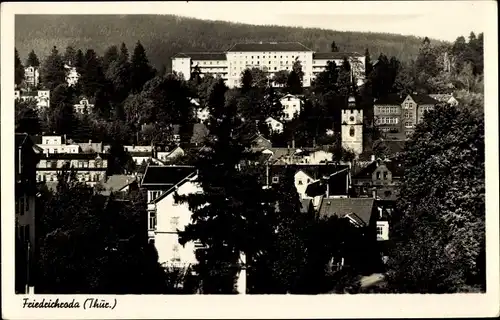 Ak Friedrichroda im Thüringer Wald, Teilsansicht