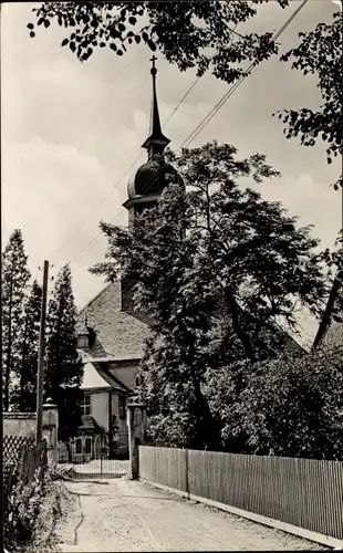 Ak Hormersdorf Zwönitz im Erzgebirge Sachsen, Kirche