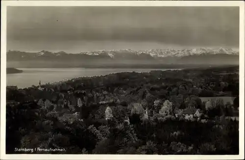 Ak Starnberg in Oberbayern, Fernaufnahme