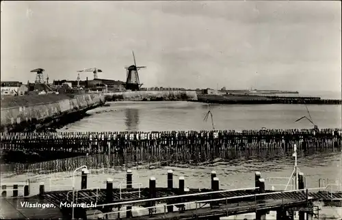 Ak Vlissingen Zeeland Niederlande, Molenzicht