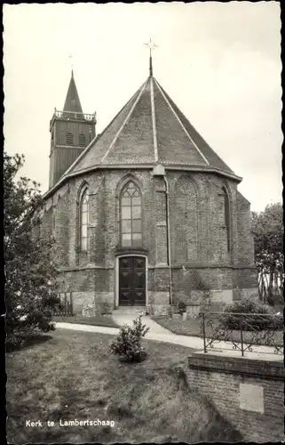 Ak Lambertschaag Nordholland Niederlande, Kerk