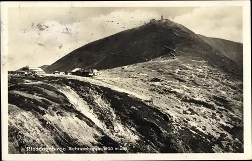 Ak Malá Úpa Kleinaupa Riesengebirge Region Königgrätz, Schneekoppe, Andenken Bazar
