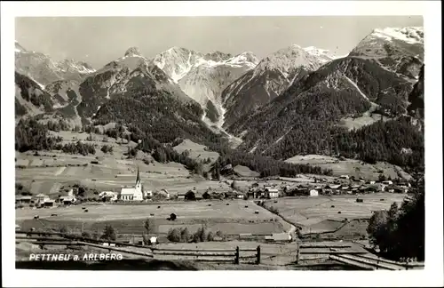 Ak Pettneu am Arlberg in Tirol, Panorama