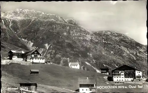 Ak Hochsölden Sölden in Tirol, Ötztal