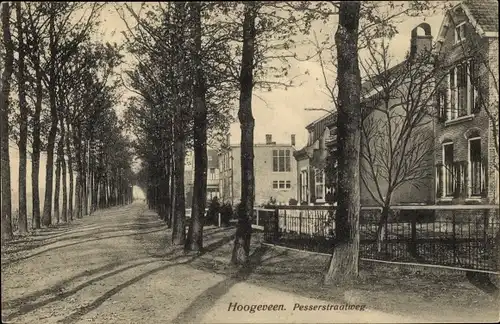 Ak Hoogeveen Drenthe, Pesserstraatweg