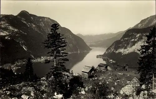 Ak Hallstatt im Salzkammergut Oberösterreich, Gesamtansicht