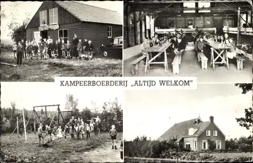 Ak Elslo Elsloo Ooststellingwerf Friesland Niederlande, Kampeerboerderij Altijd Welkom