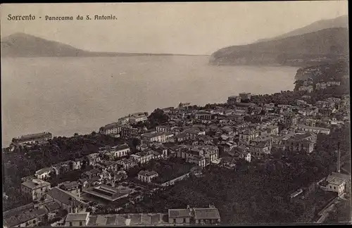 Ak Sorrento Campania, Panorama de S. Antonio
