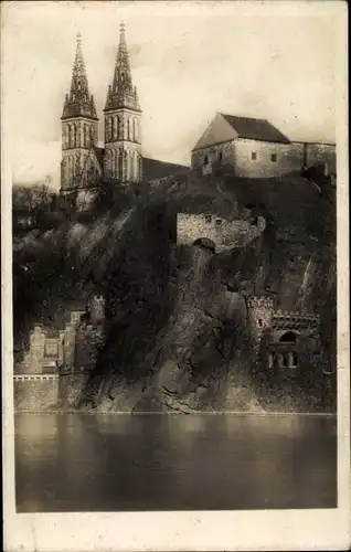 Ak Pražské Nové Město Prager Neustadt Praha Prag, Vyšehrad, Prager Hochburg