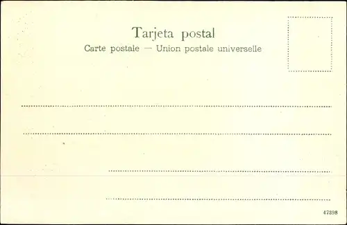 Ak Mercedes Argentinien, Palacio Municipal, Plaza San Martin