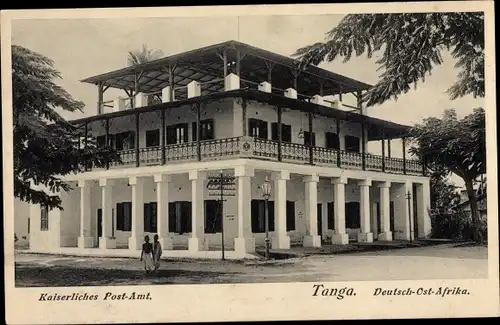 Ak Tanga Tansania, Kaiserliches Postamt