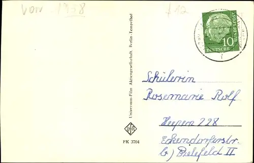 Ak Schauspielerin Caterina Valente, Portrait, Autogramm