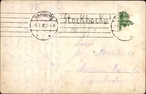 Ak Dampfschiff Westphalia, HAPAG