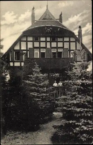 Ak Ochsensaal Dahlen in Sachsen, Jagdhaus Siegfried