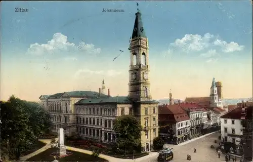 Ak Zittau in der Oberlausitz, Johanneum