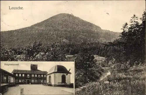 Ak Waltersdorf Großschönau Oberlausitz, Bergrestaurant Lausche