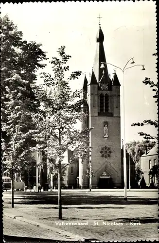 Ak Valkenswaard Nordbrabant, St. Nicolaas Kerk