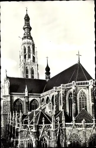 Ak Breda Nordbrabant Niederlande, Geref. Kerk