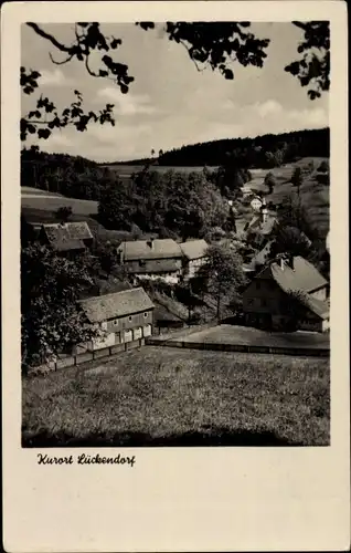 Ak Lückendorf Oybin Oberlausitz, Teilansicht