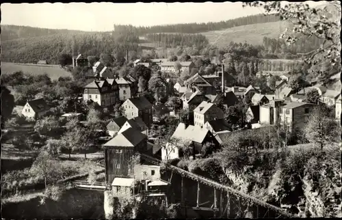 Ak Dittersdorf Amtsberg im Erzgebirge, Unterer Ortsteil