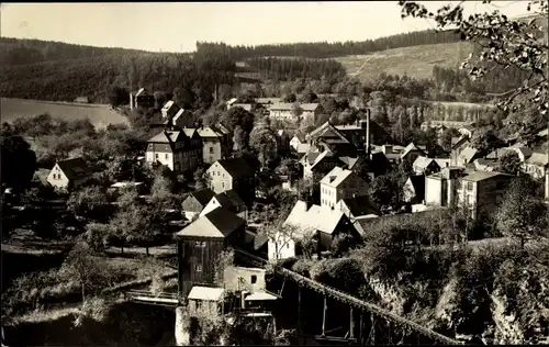 Ak Dittersdorf Amtsberg im Erzgebirge, Unterer Ortsteil