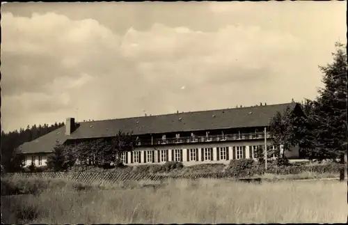 Ak Hormersdorf Zwönitz im Erzgebirge Sachsen, Jugendherberge "Adolf Hennecke"