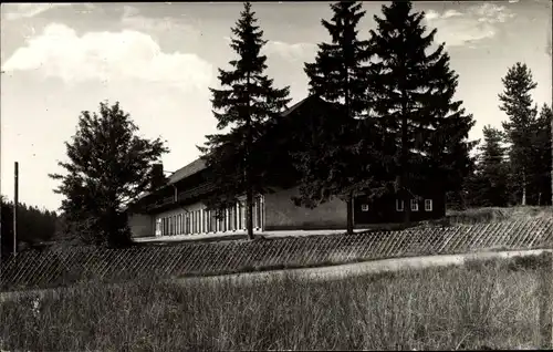 Ak Hormersdorf Zwönitz Erzgebirge, Jugendherberge Adolf Hennecke, Großes Haus