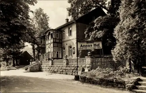 Ak Gohrisch Sächsische Schweiz, Hotel Annas Hof