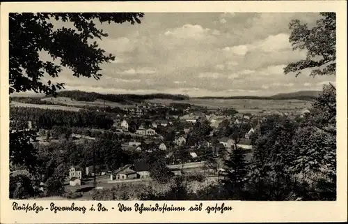 Ak Neusalza Spremberg in Sachsen, Panorama, Von den Schmiedesteinen aus gesehen