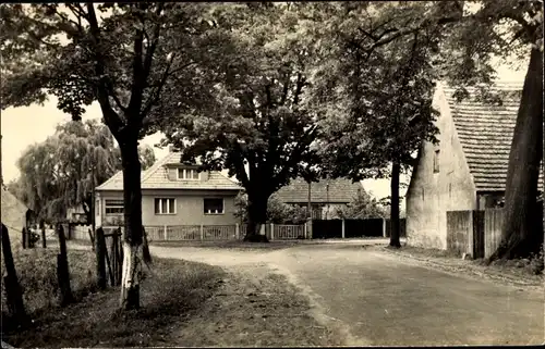 Ak Klein Köris Groß Köris im Kreis Dahme Spreewald, Ortseingang