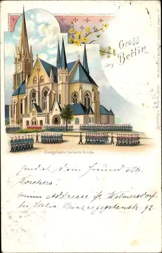 Litho Berlin Kreuzberg, Evangelische Garnisonkirche