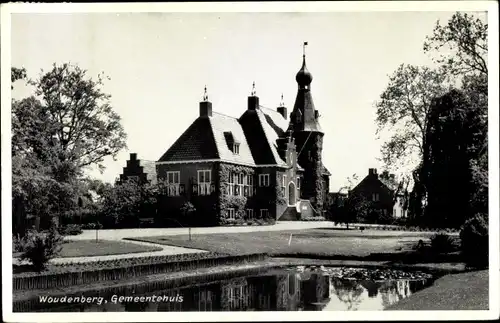 Ak Woudenberg Utrecht Niederlande, Gemeentehuis