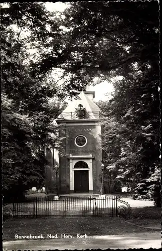 Ak Bennebroek Nordholland Niederlande, Ned. Herv. Kerk