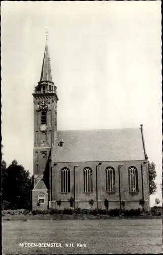 Ak Middenbeemster Midden Beemster Nordholland Niederlande, Ned. Herv. Kerk