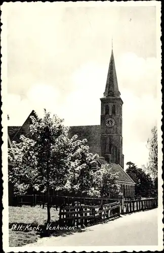 Ak Venhuizen Nordholland Niederlande, Ned. Herv. Kerk