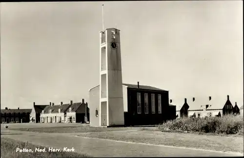 Ak Petten Nordholland, Ned. Herv. Kerk